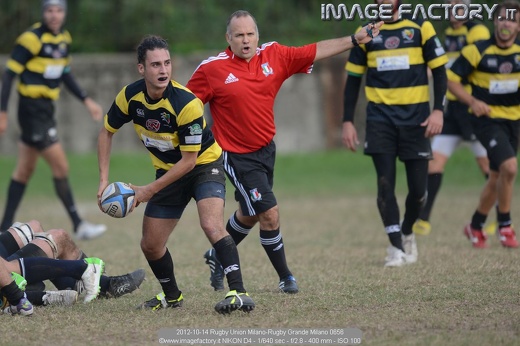 2012-10-14 Rugby Union Milano-Rugby Grande Milano 0656